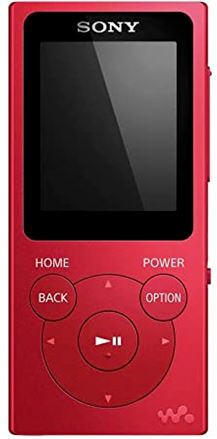 Музыкальный проигрыватель Sony NWE394LR, красный, 8 ГБ