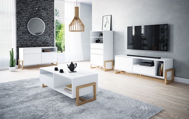Dzīvojamās istabas mēbeļu komplekts Vivaldi Meble Oslo, brūna
