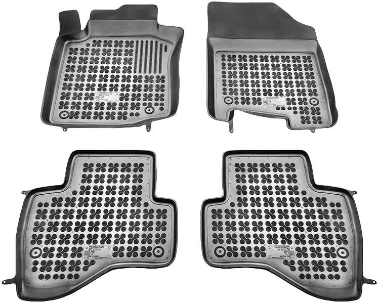 REZAWPLAST Peugeot 107 11/2008 Rubber Floor Mats Ksenukai.lv