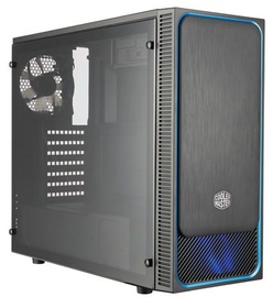 Cooler Master Case MasterBox E500L Window Blue