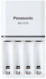 Elementu lādētājs Panasonic Eneloop Battery Charger BQ-CC55