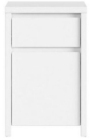 Black Red White Chest of Drawers Kaspian 1D1SP White