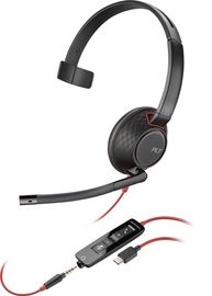 Belaidės ausinės Plantronics Blackwire 5210 Mono, juoda