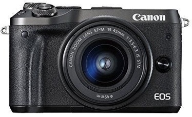 Canon EOS M6 Kit + EF-M 15-45mm IS STM Black