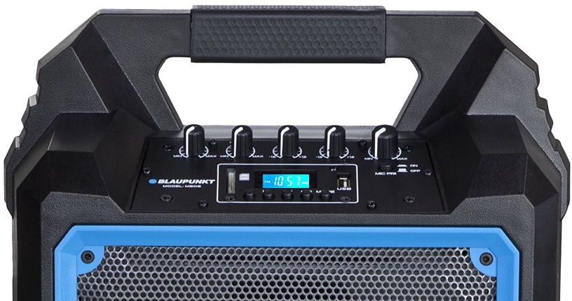 Juhtmevaba kõlar Blaupunkt MB06, sinine/must, 500 W