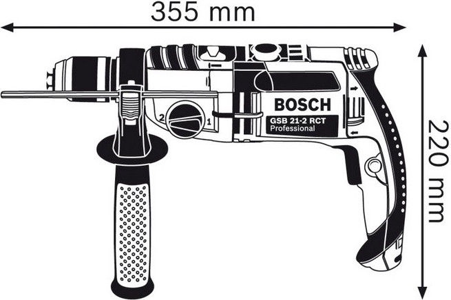 Lööktrell Bosch GSB 21-2 RCT