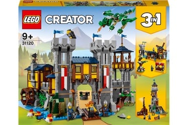 Konstruktors LEGO Creator 3in1 Viduslaiku pils 31120, 1426 gab.