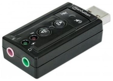 Manhattan Hi-Speed USB 3D 7.1 Sound Adapter 151429