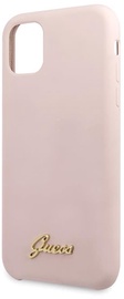 Guess Vintage Gold Logo Back Case For Apple iPhone 11 Pro Max Light Pink