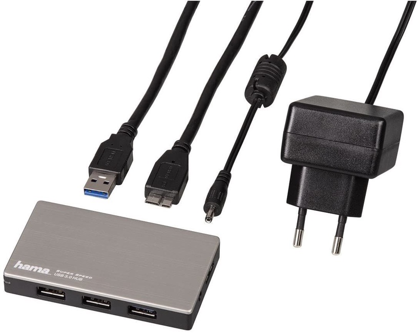 USB-разветвитель Hama USB 3.0 Hub 1:4