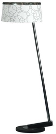 Candellux Impresja Floor Lamp 60W E27 White /Chrome