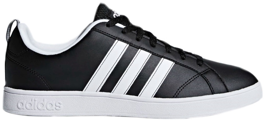 black adidas advantage shoes