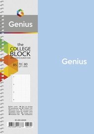 Тетрадь Genius B5-080-6800K, в клеточку, B5, 80 листов