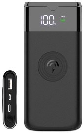 Uzlādēšanas ierīce – akumulators (Power bank) Dudao Wireless K13Pro, 10000 mAh, melna