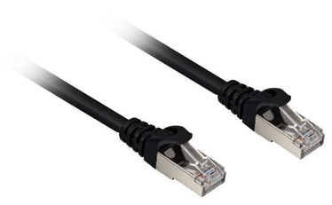 Juhe Sharkoon RJ45 CAT.6a SFTP LSOH Network Cable 0.5m HalogenFree Black