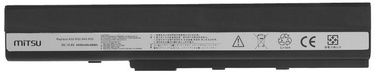 Klēpjdatoru akumulators Mitsu Battery For Asus A52/K52 4400mAh
