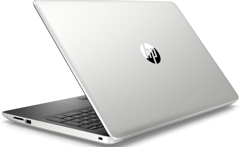 Portatīvais dators HP 15 15-da1012nw 5QT18EA, Intel Core i5-8265U, 8 GB, 256 GB, 15.6 ", Intel® UHD Graphics 620, sudraba