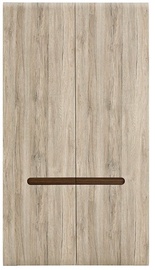 Black Red White Azteca Trio Wardrobe 105x193cm San Remo Oak
