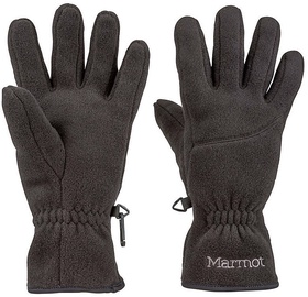 Cimdi Marmot Fleece, melna, XL