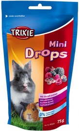 Trixie Mini Drops With Wild Berries 75g