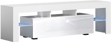 TV galds Pro Meble Milano 160 White, 1600x350x450 mm