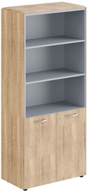 Skyland Office Cabinet With Lock DHC 85.5 Sonoma Oak 892х470х1950