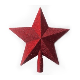 Eglīšu galotne Christmas Touch SYCD17-054 Red, 230 mm, 1 gab.