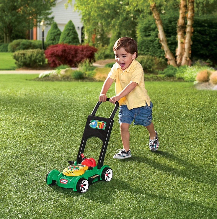 Садовая игрушка, газонокосилка Little Tikes Gas 'N Go Mower, многоцветный