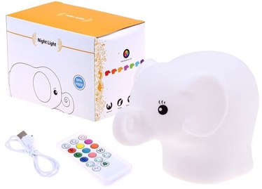 Öölamp Silicone Night Light Elephant