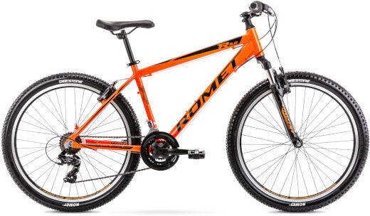 Dviratis kalnų Romet Rambler 26 R6.0, 26 ", 14" rėmas, oranžinis