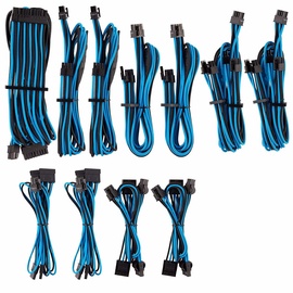 Corsair Premium Individually Sleeved PSU Cables Pro Kit Type 4 Gen 4 Black/Blue