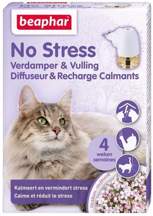 Nomierinošs līdzeklis Beaphar No Stress Cat Diffuser & Refill 30ml