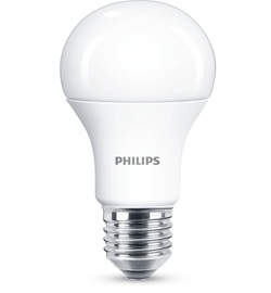 Лампочка Philips LED, холодный белый, E27, 10 Вт, 1055 лм