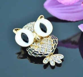Vincento Brooch With Zirconium Crystal LD-1006