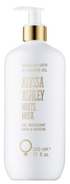 Alyssa Ashley White Musk Bath & Shower Gel 500ml With Pump