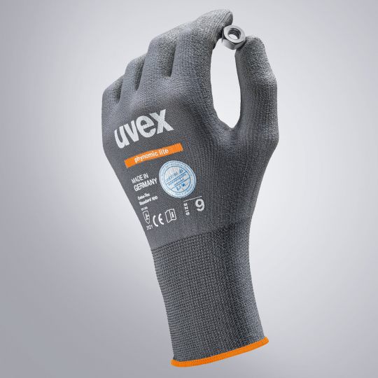 Рабочие перчатки Uvex, серый, 8