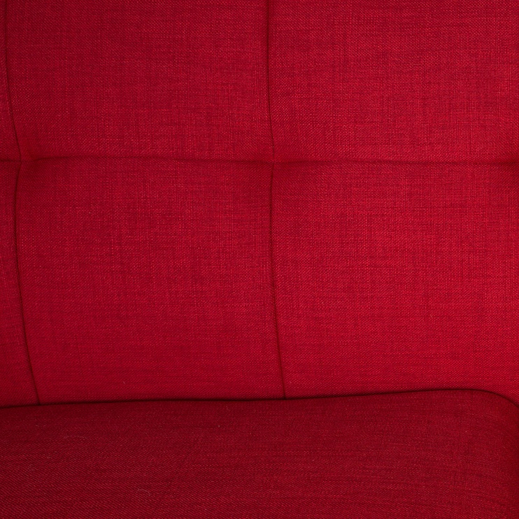Диван Home4you Melrose 3 20602, красный, 193 x 85 см x 79 см
