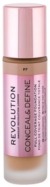 Makeup Revolution London Conceal & Define Foundation 23ml F7