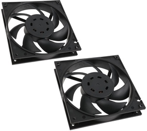 EK Water Blocks Fan EK-Vardar EVO 140ER BB Black 2-Pack