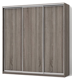 Garant-NV Wardrobe w/ 3 Sliding Doors 200x240x60cm Truffle