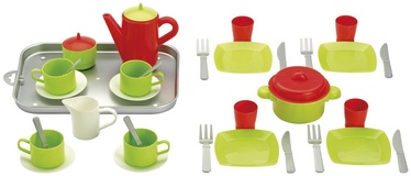 Ecoiffier Dining Set On Tray 8/972S