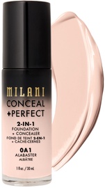 Tonālais krēms Milani Conceal + Perfect Medium Beige, 30 ml