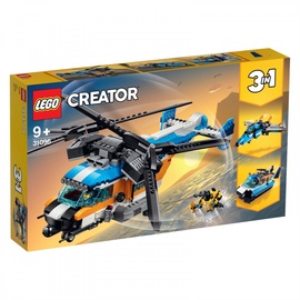 Konstruktor LEGO Creator Kahe tiivikuga helikopter 31096, 569 tk