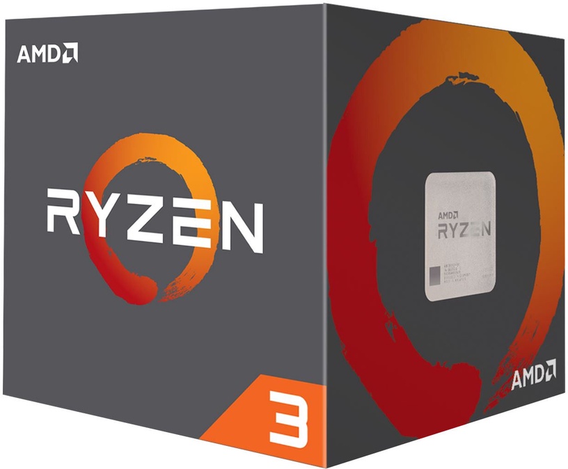 Procesorius AMD AMD Ryzen 3 1200 3.4GHz 10MB BOX YD1200BBAEBOX, 3.1GHz, AM4, 10MB