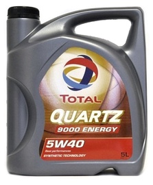 Automobilio variklio tepalas Total Quartz 9000 Energy, 5W-40, 5 l