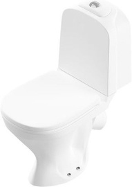 Tualete SANITA Lux Classic Duroplast Soft Close White, 345x590 mm