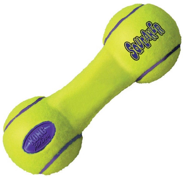 kong barbell dog toy