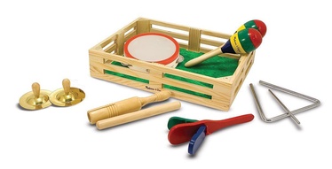 Komplekt Melissa & Doug Band In A Box Clap Clang Tap
