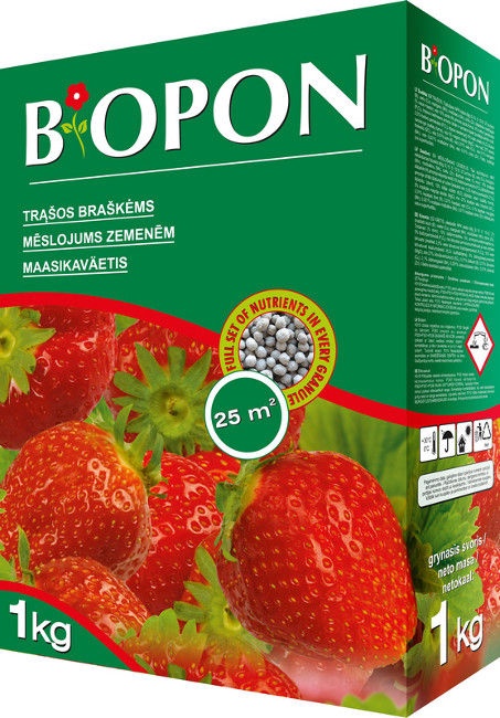Mēslojums zemenēm Biopon, 1 kg