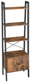 Plaukts Songmics Storage Brown/Black, 56x34x172 cm